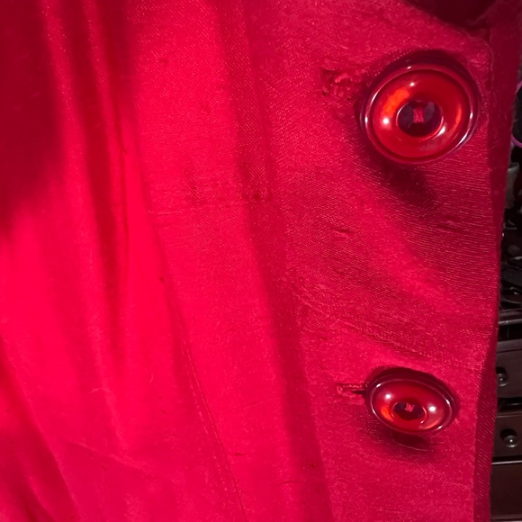 VINTAGE | MISS SCARLETT Side Button-Down Dress | 10 🤨 - Picture 3 of 6